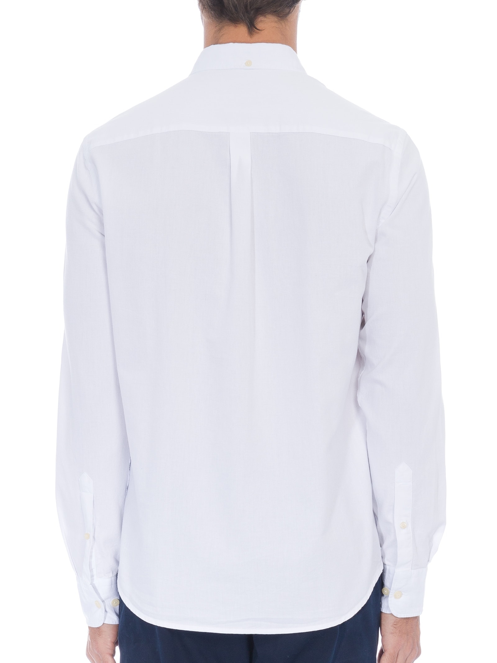 Camisa Masculina Sport Oxford Branco Reserva