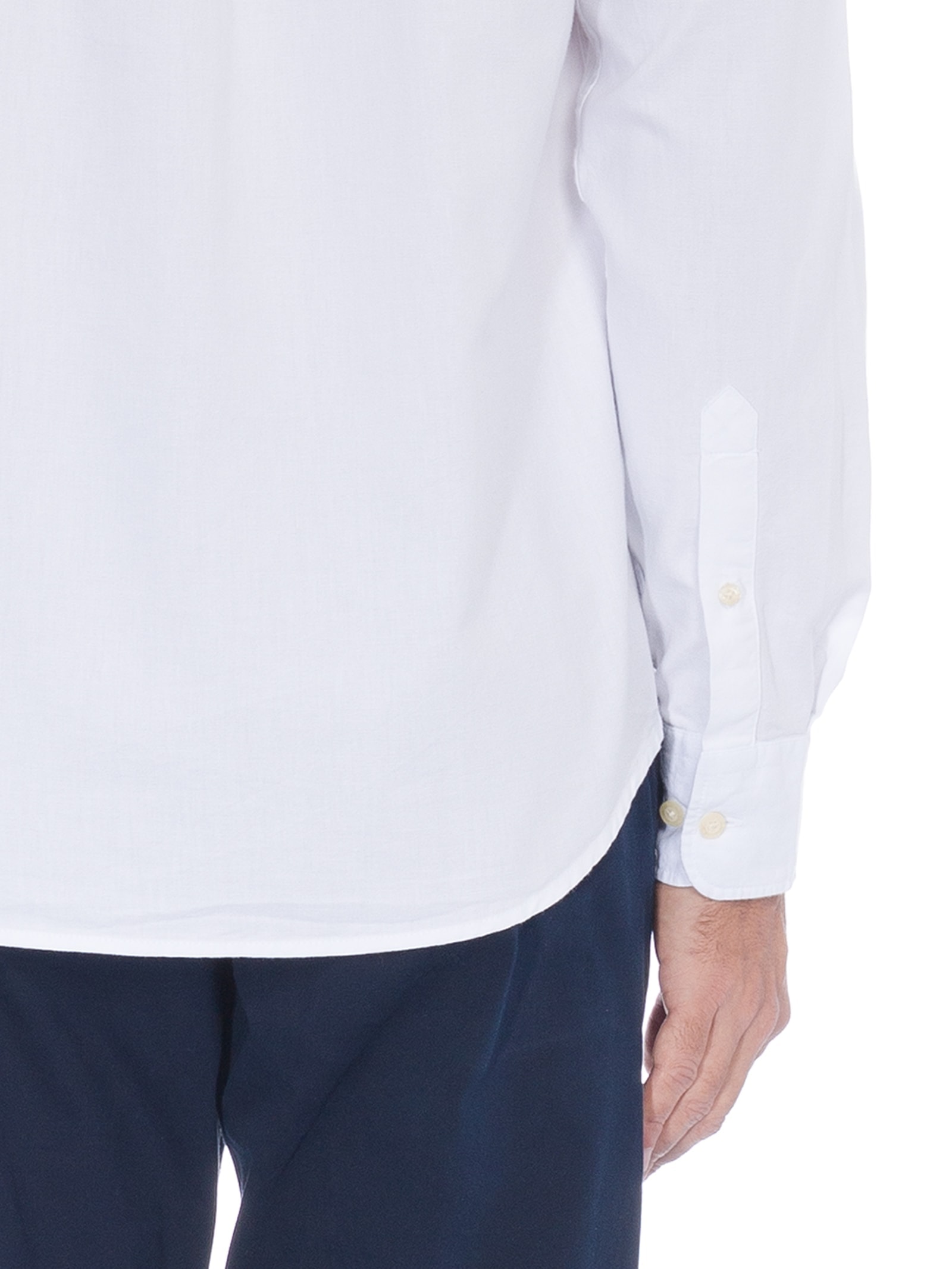 Camisa Masculina Sport Oxford Branco Reserva