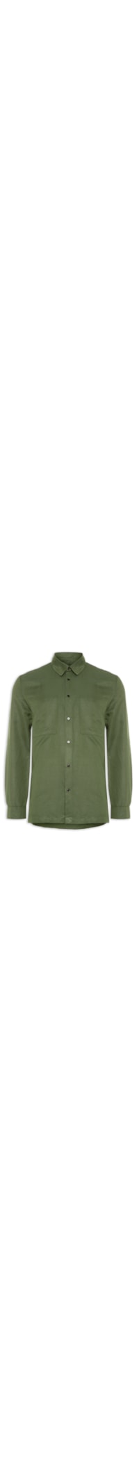 Camisa Masculina State Manga Longa - Verde