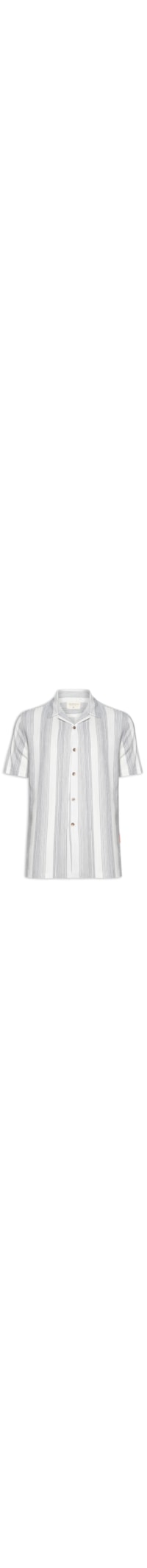 Camisa Masculina Summer Listrada 3 - Branco