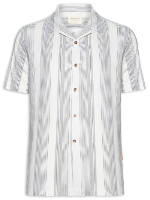 Camisa Masculina Summer Listrada 3 – Branco