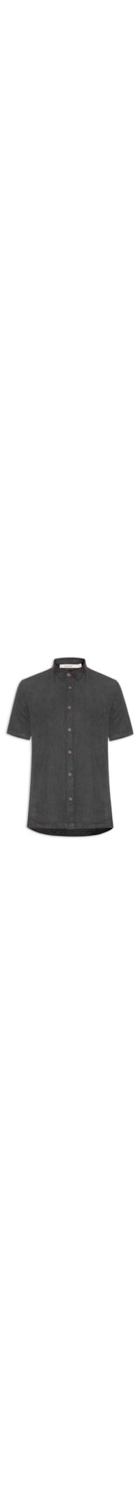 Camisa Masculina Tarifa Manga Curta - Preto