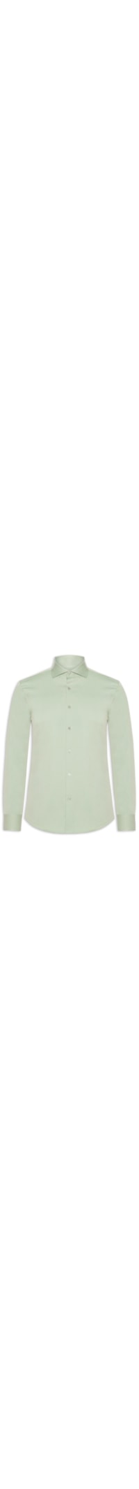 Camisa Masculina Tech Fibra De Bambu Slim Fit - Verde