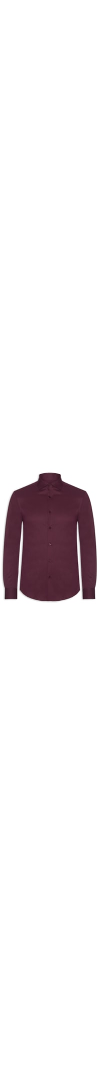 Camisa Masculina Tech Fibra De Bambu Slim Fit - Vermelho
