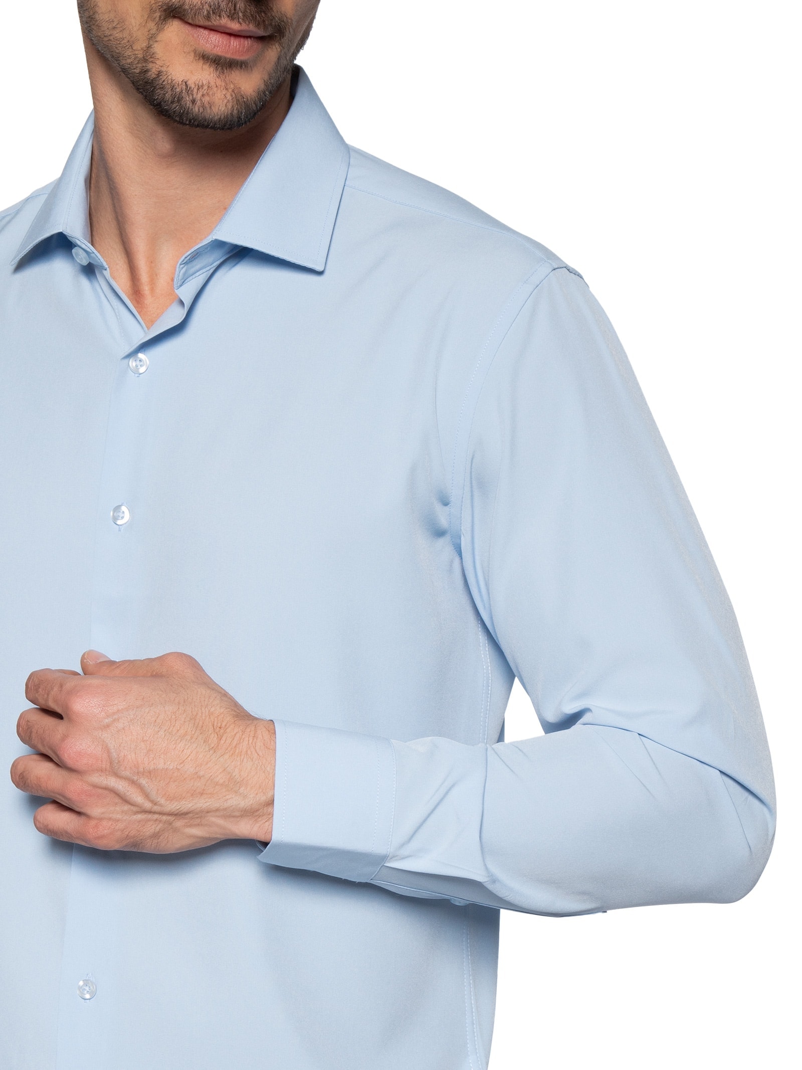 Camisa Masculina Tech Line Smart Move Azul '2 Essential