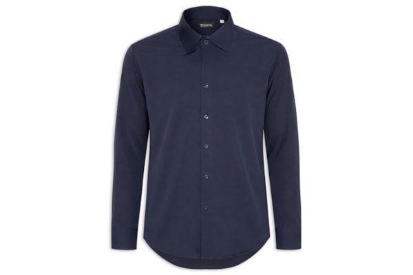 Camisa Masculina Tech Line Smart Move - Azul
