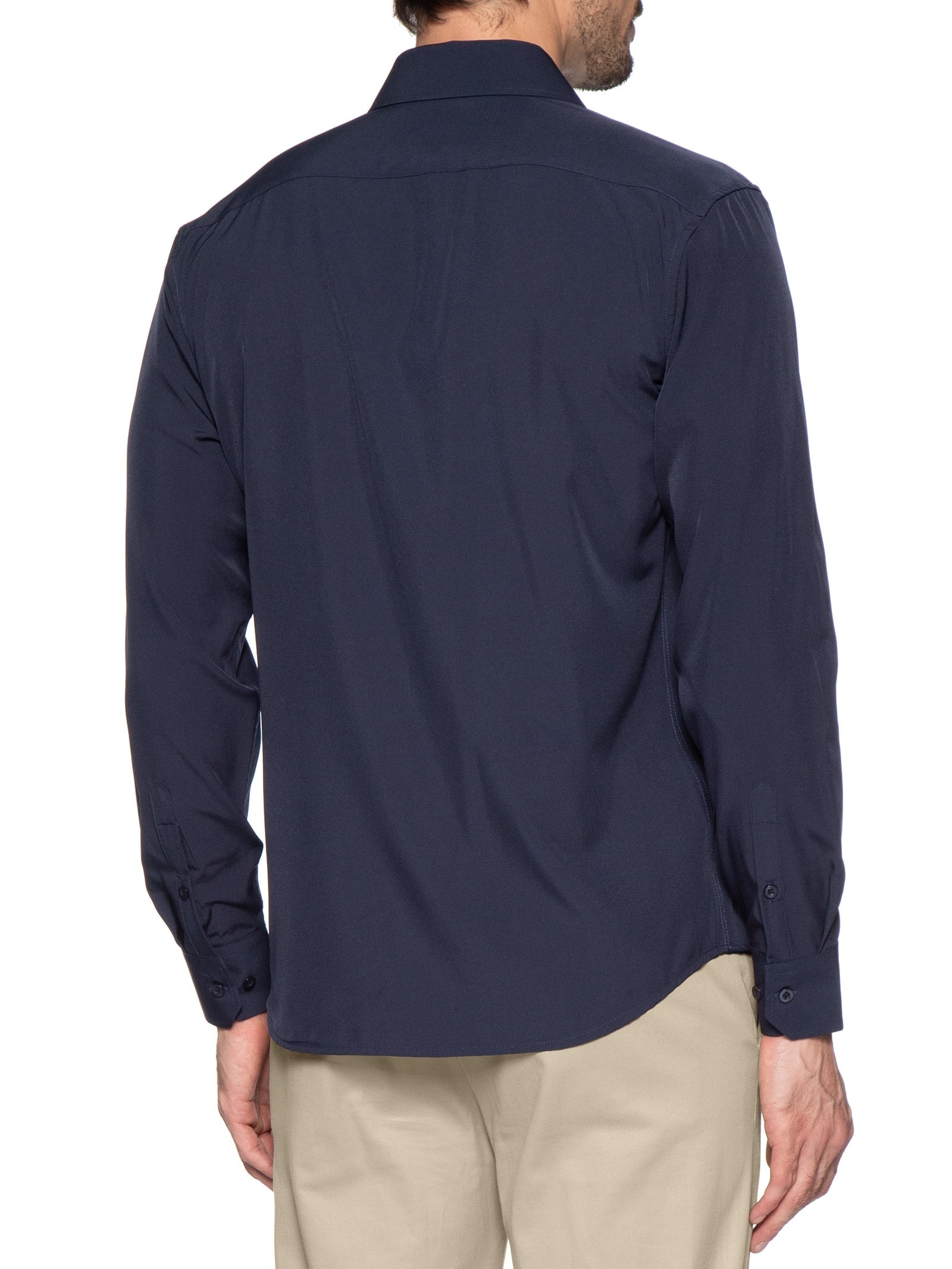 Camisa Masculina Tech Line Smart Move Azul '2 Essential