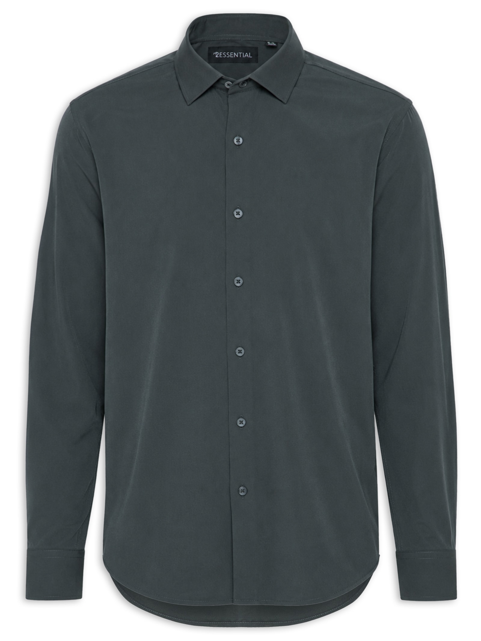 Camisa Masculina Tech Line Smart Move Cinza '2 Essential