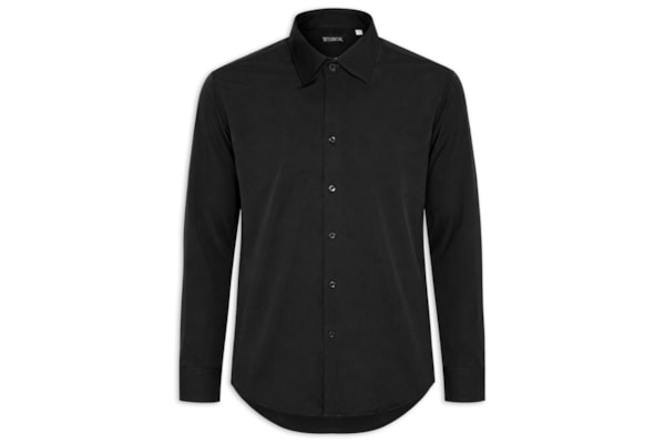 Camisa Masculina Tech Line Smart Move - Preto