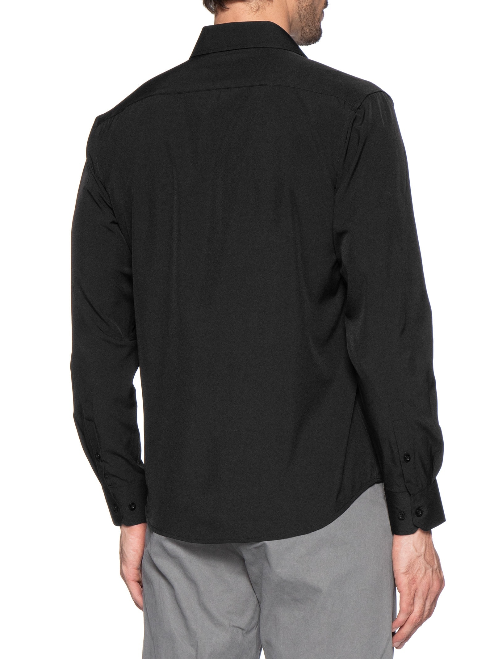 Camisa Masculina Tech Line Smart Move Preto '2 Essential