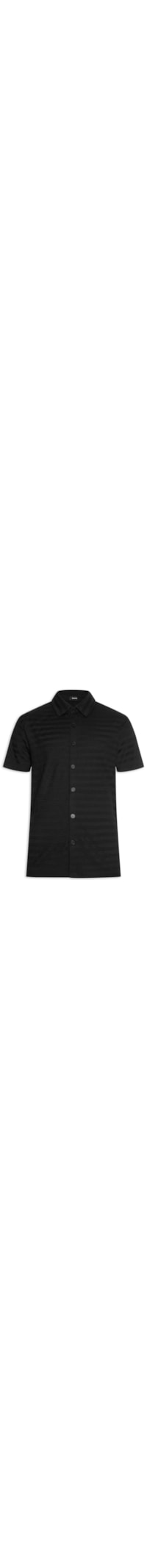 Camisa Masculina Texturizada - Preto