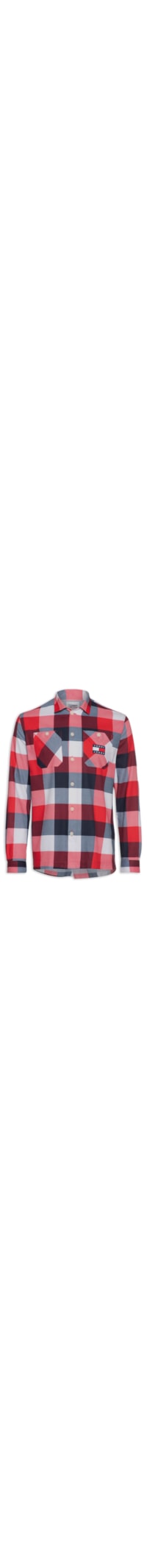 Camisa Masculina Tjm Bold Check - Vermelho