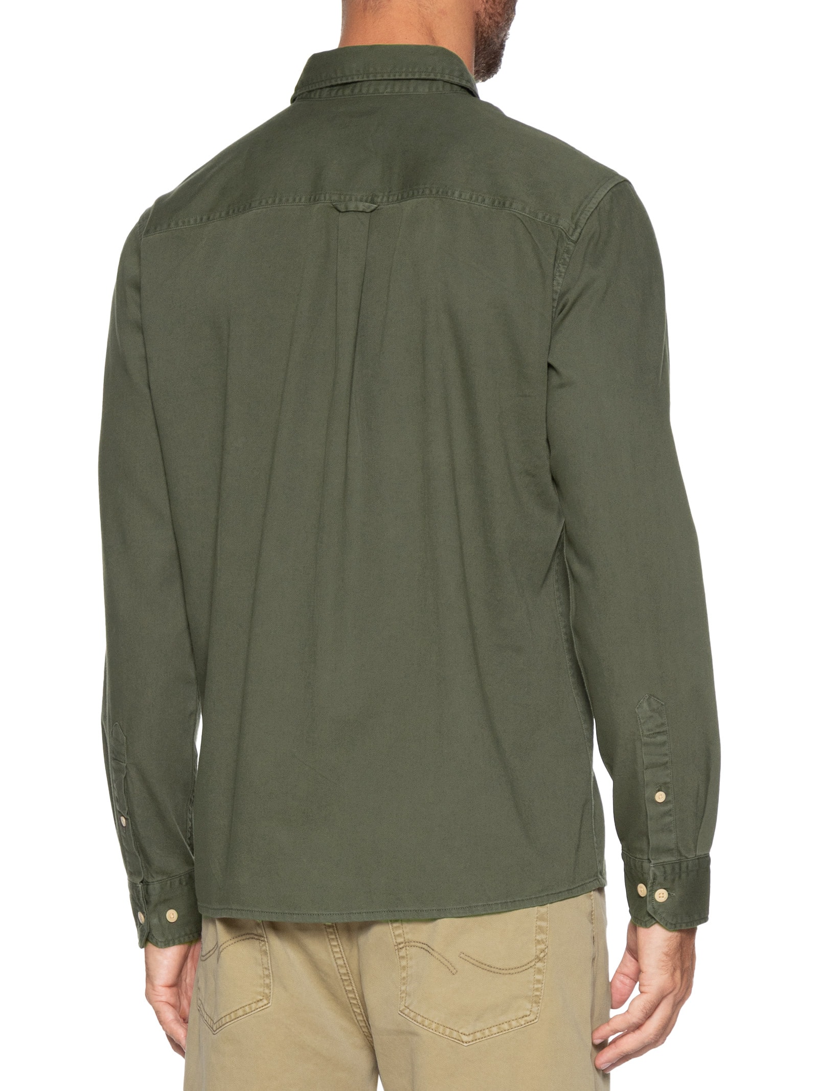 Camisa Masculina Travis Jeans Verde Jack & Jones