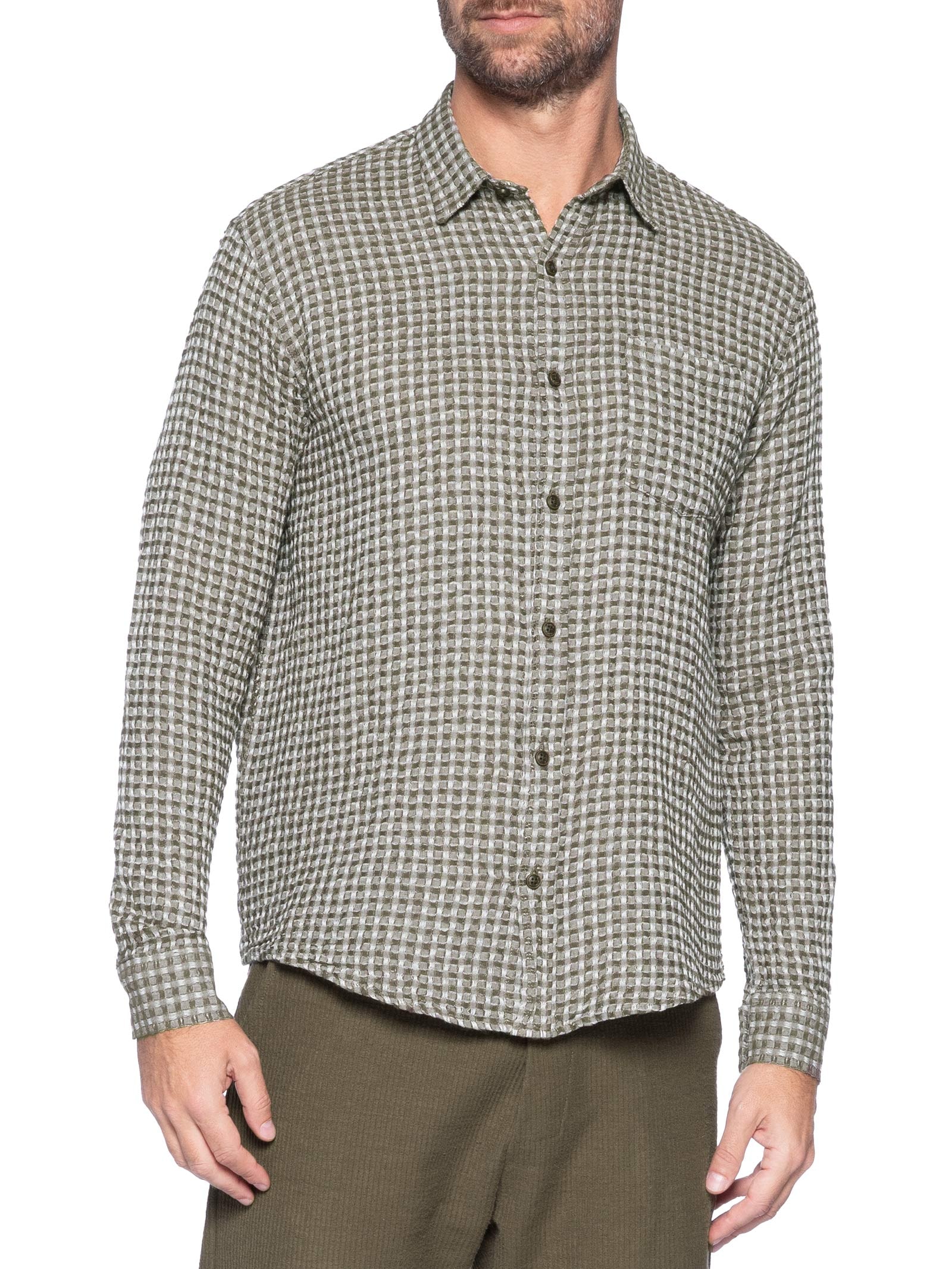 Camisa Masculina Wanaka Marrom Austral