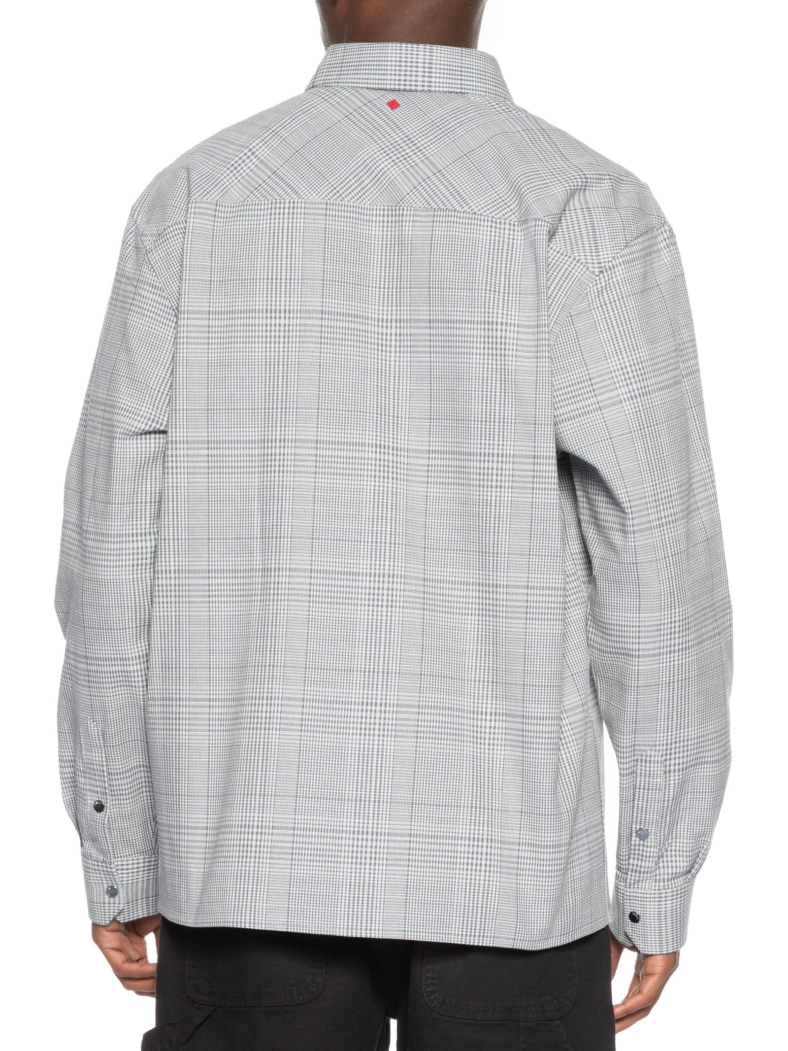 Camisa Masculina Xadrez Chelsea Cinza Forum