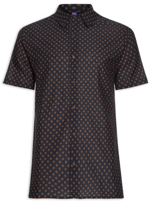 Camisa Masculina Zez Loc Festejo – Azul