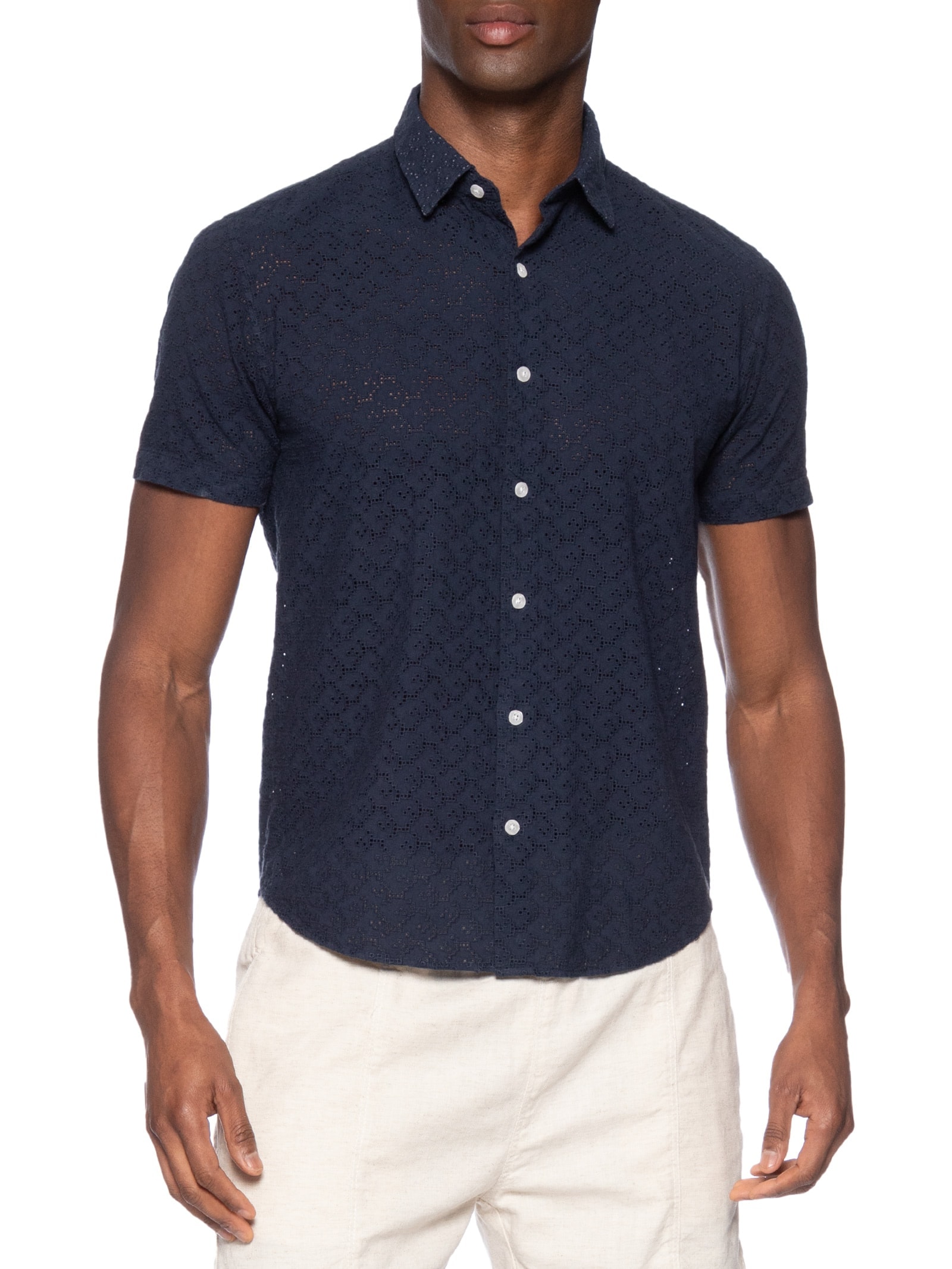 Camisa Mc Laise Nature Azul Foxton