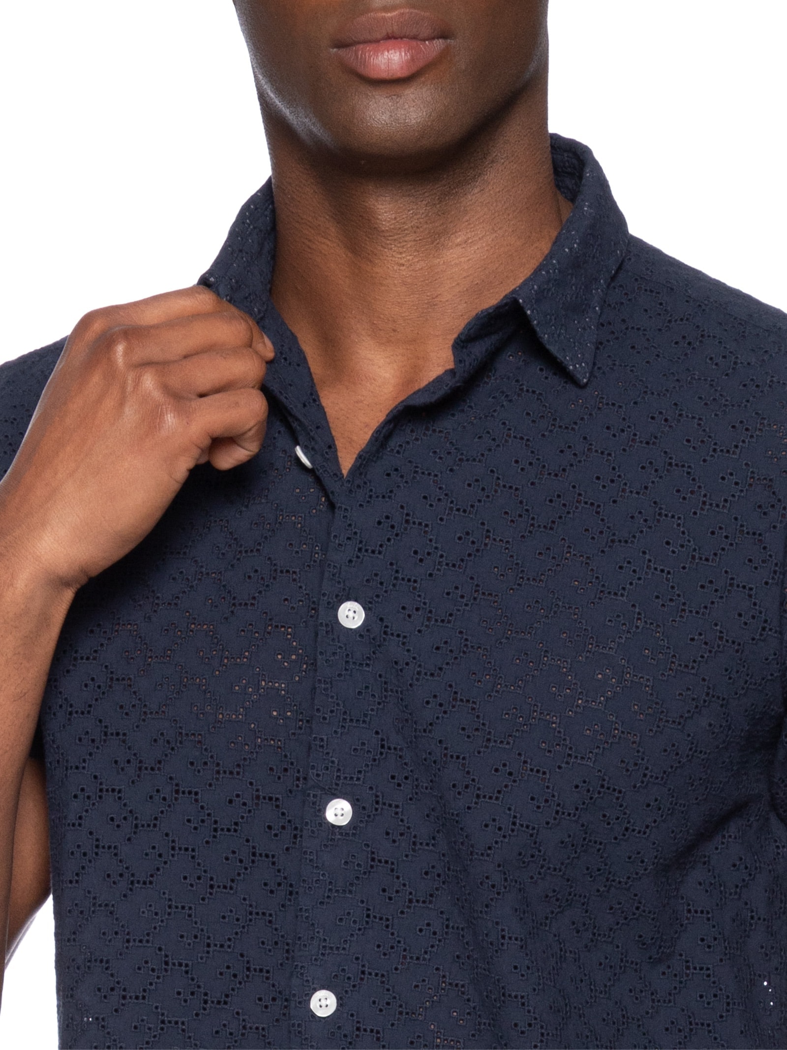 Camisa Mc Laise Nature Azul Foxton