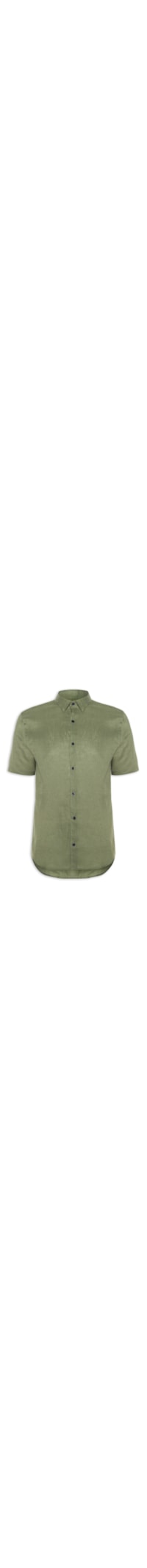 Camisa Mc Puro Linho Maldivas - Verde