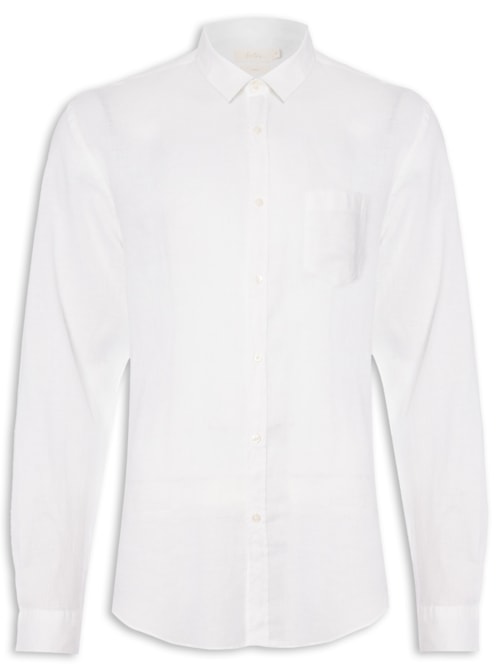 Camisa Ml Linho Paraiso - Branco