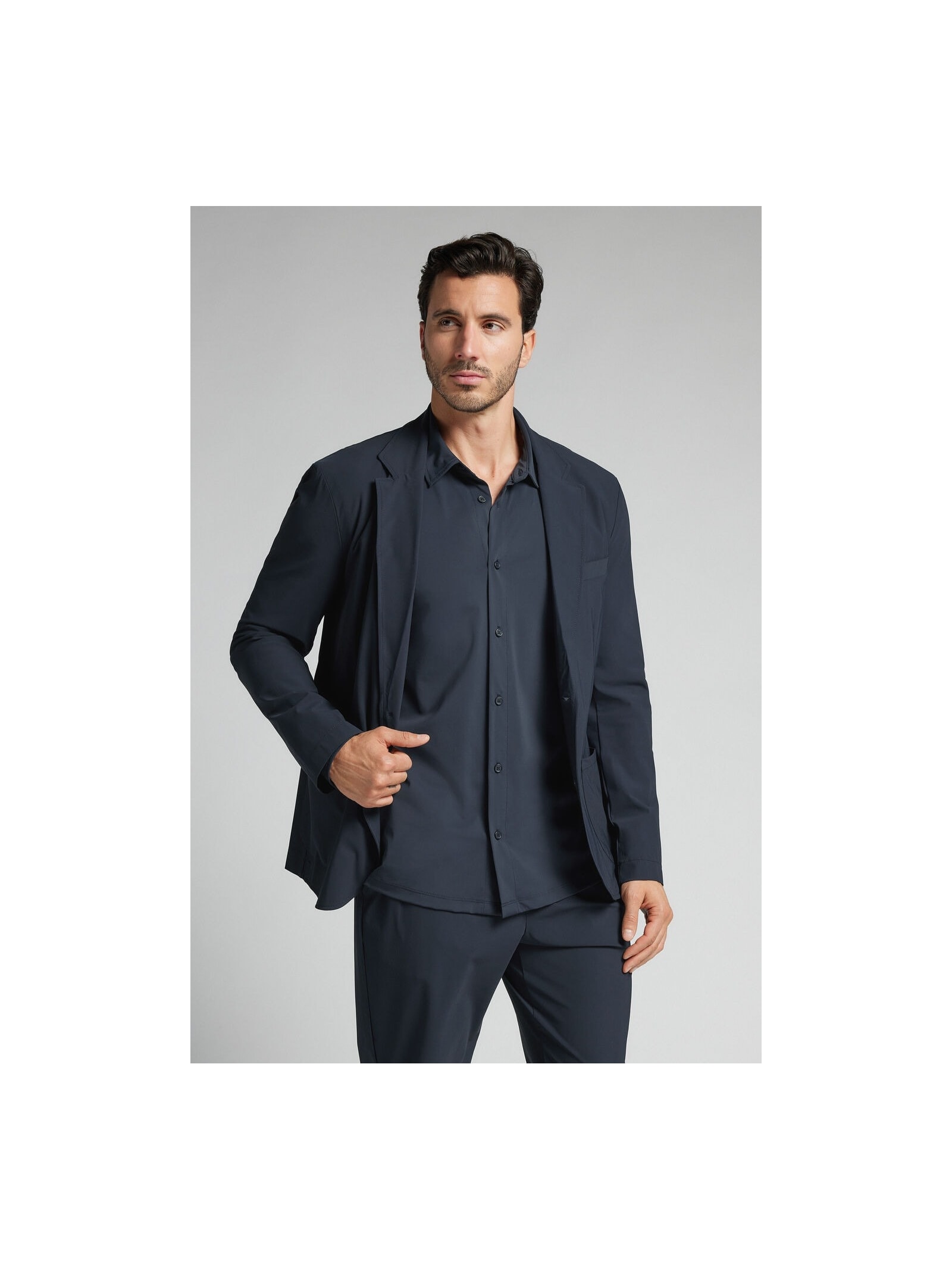Camisa Non Iron Azul Intimissimi