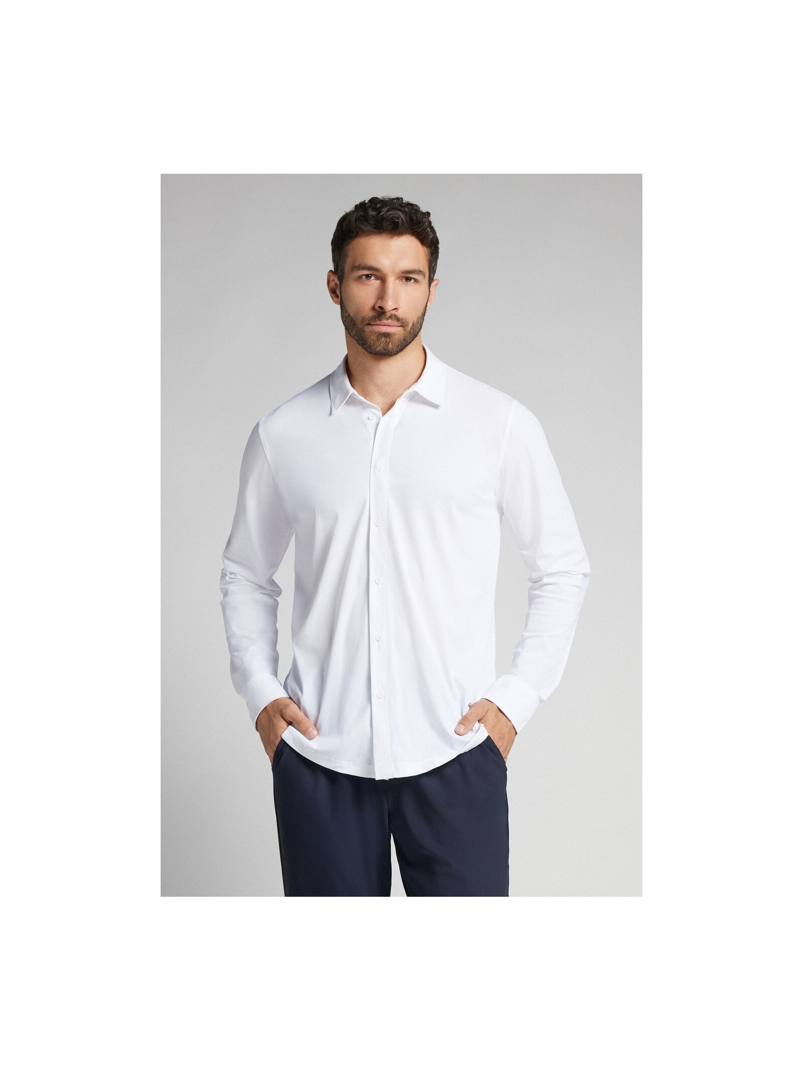 Camisa Non Iron Branco Intimissimi