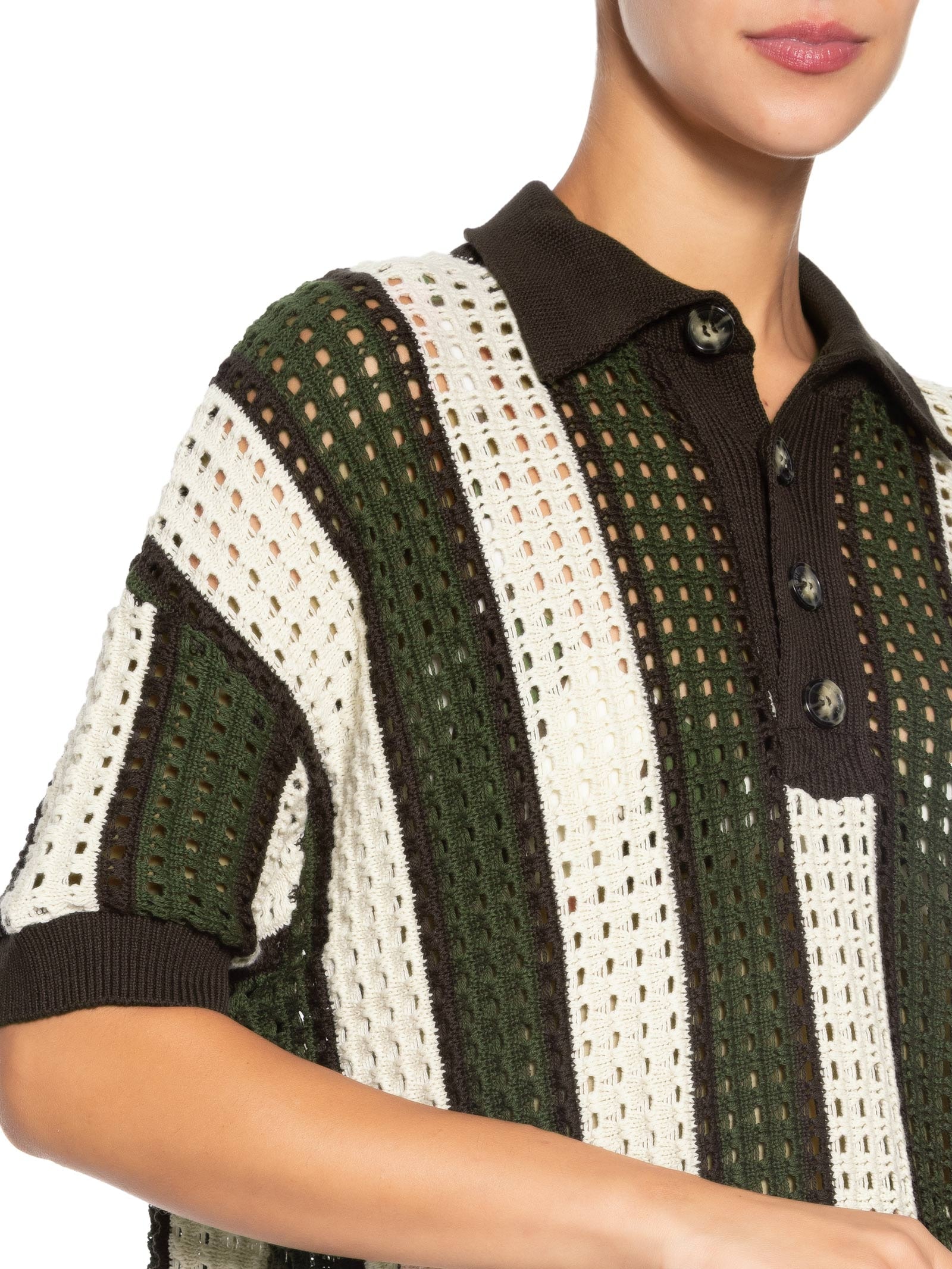 Camisa Over Tricot Feminina – Verde Haight