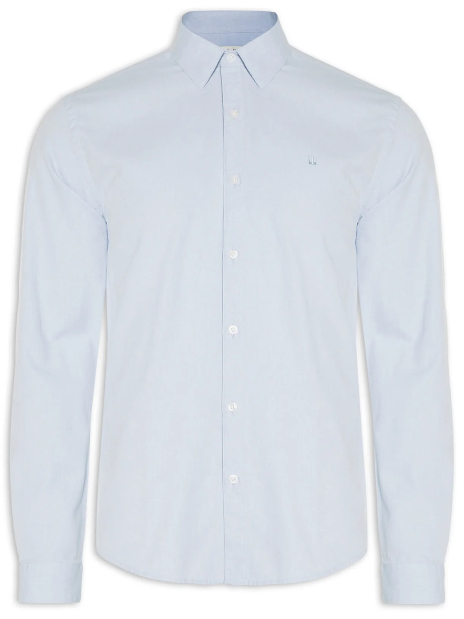Camisa Oxford New Azul Foxton