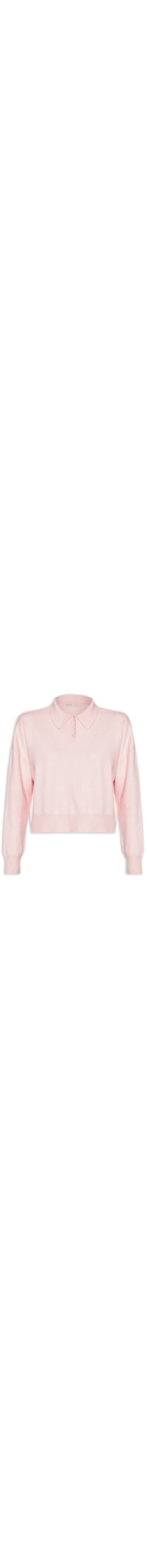 Camisa Polo Feminina - Rosa
