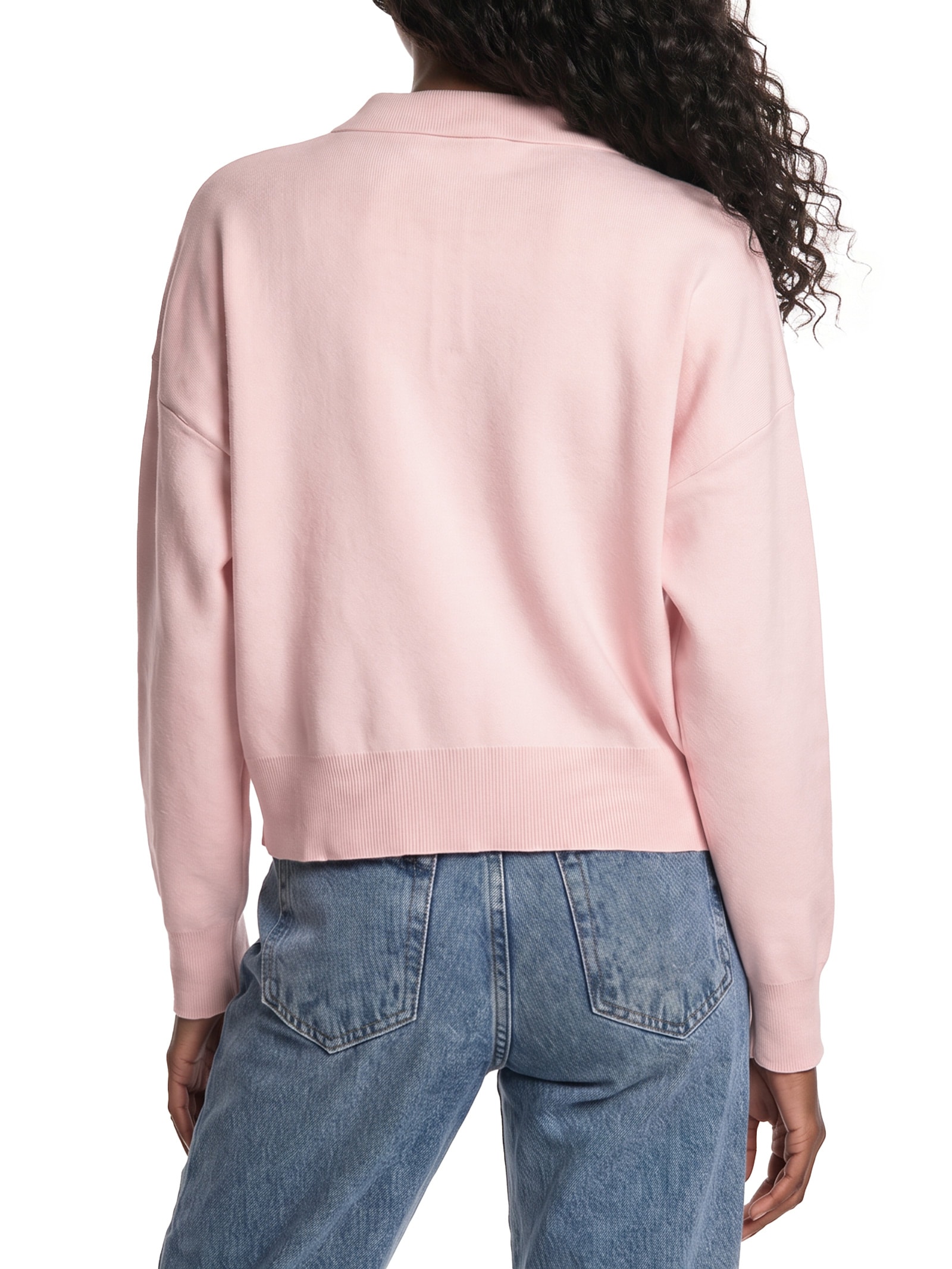 Camisa Polo Feminina Rosa Hering