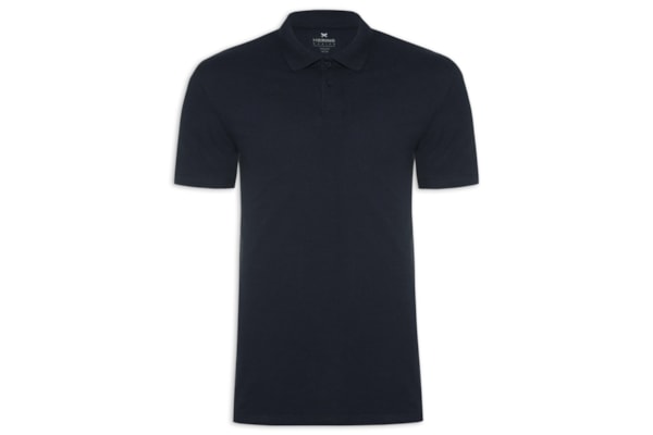 Camisa Polo Masculina - Azul