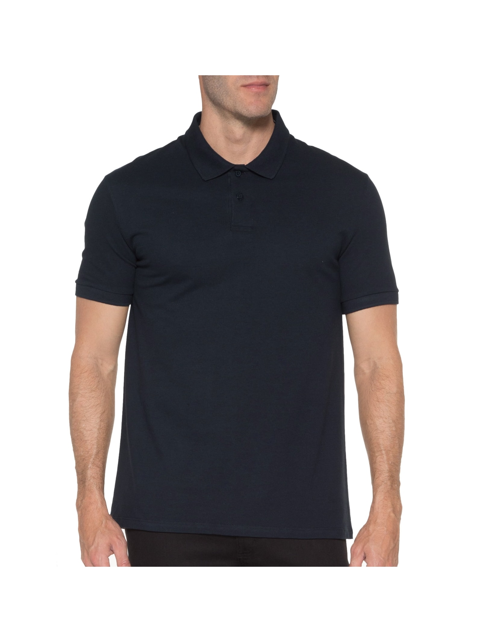 Camisa Polo Masculina Azul Hering