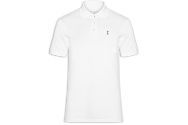 Camisa Polo Masculina Piquet – Branco