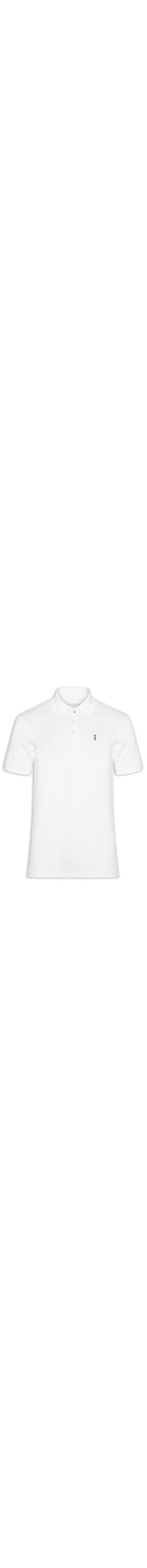 Camisa Polo Masculina Piquet – Branco