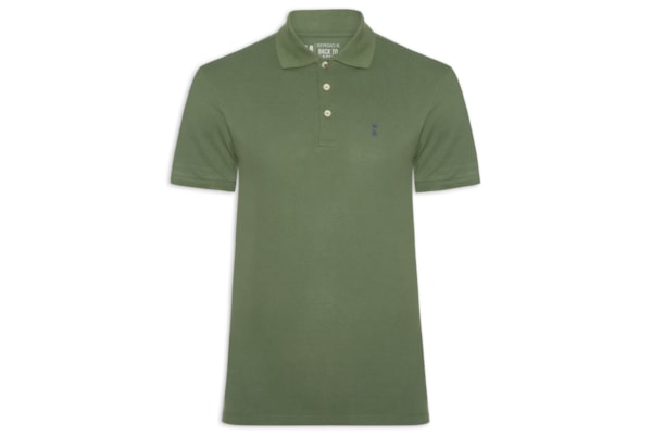 Camisa Polo Masculina Piquet – Verde