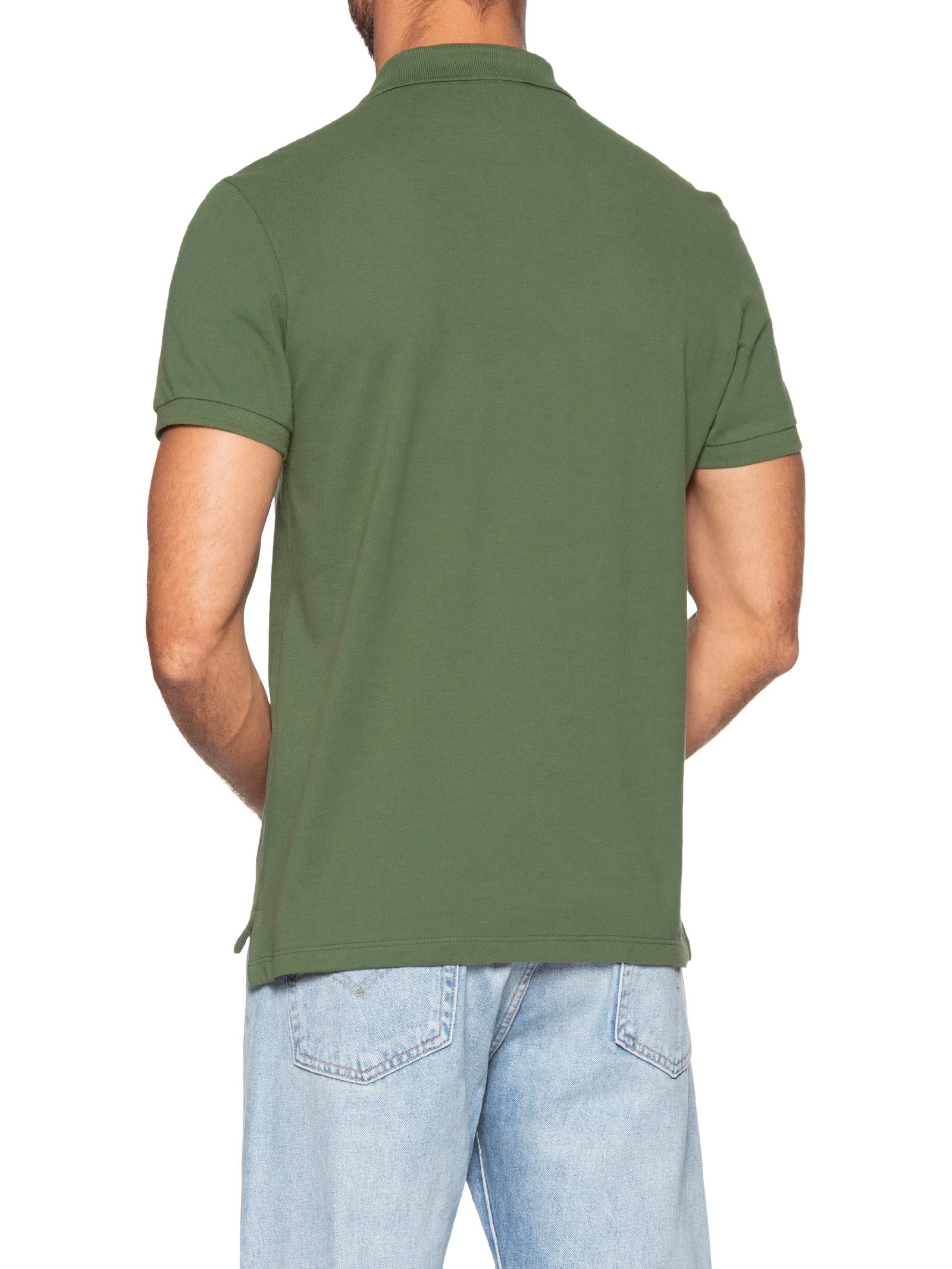 Camisa Polo Masculina Piquet – Verde Sergio K