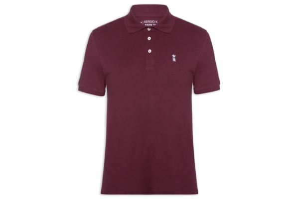 Camisa Polo Masculina Piquet – Vermelho