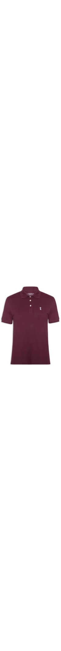 Camisa Polo Masculina Piquet – Vermelho