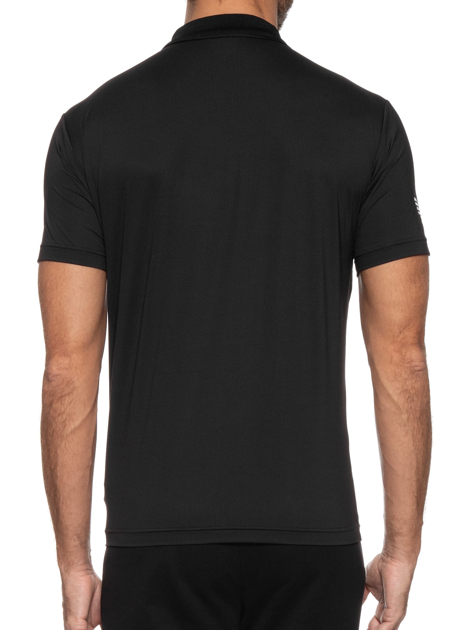 Camisa Polo Masculina Preto Ea7 Emporio Armani