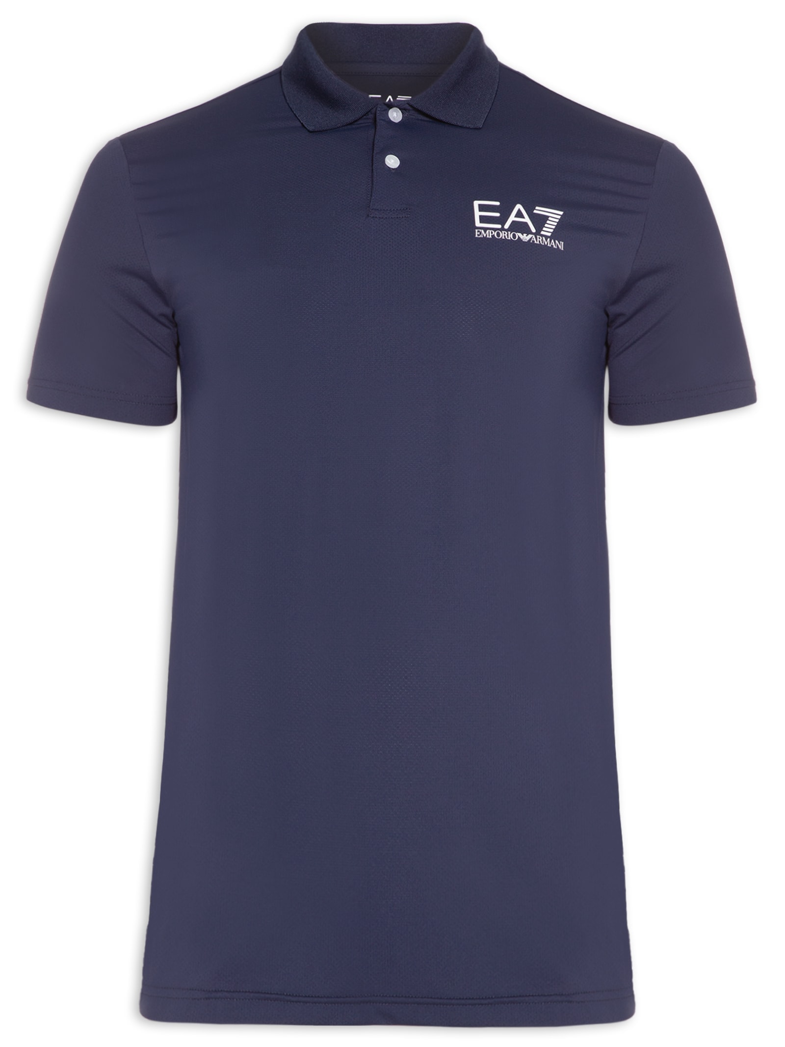 Camisa Polo Masculina – Azul Ea7 Emporio Armani
