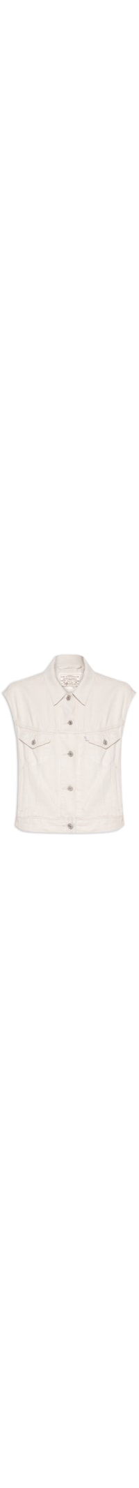 Camisa Shrunken 90s Vest - Off White