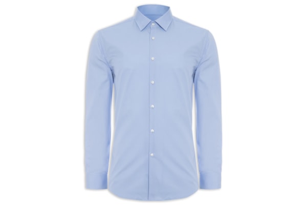 Camisa Social Masculina Kenno - Azul