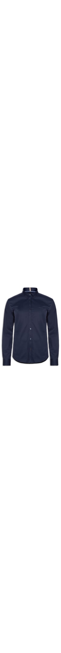 Camisa Social Masculina Manga Longa H-liam - Azul