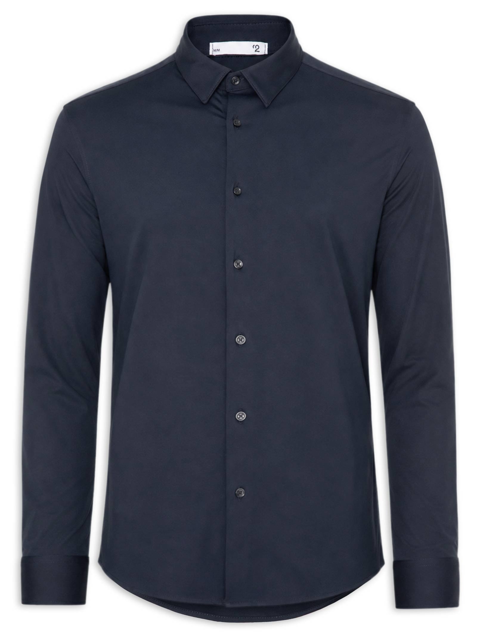 Camisa Social Tech Masculina – Azul '2 Essential