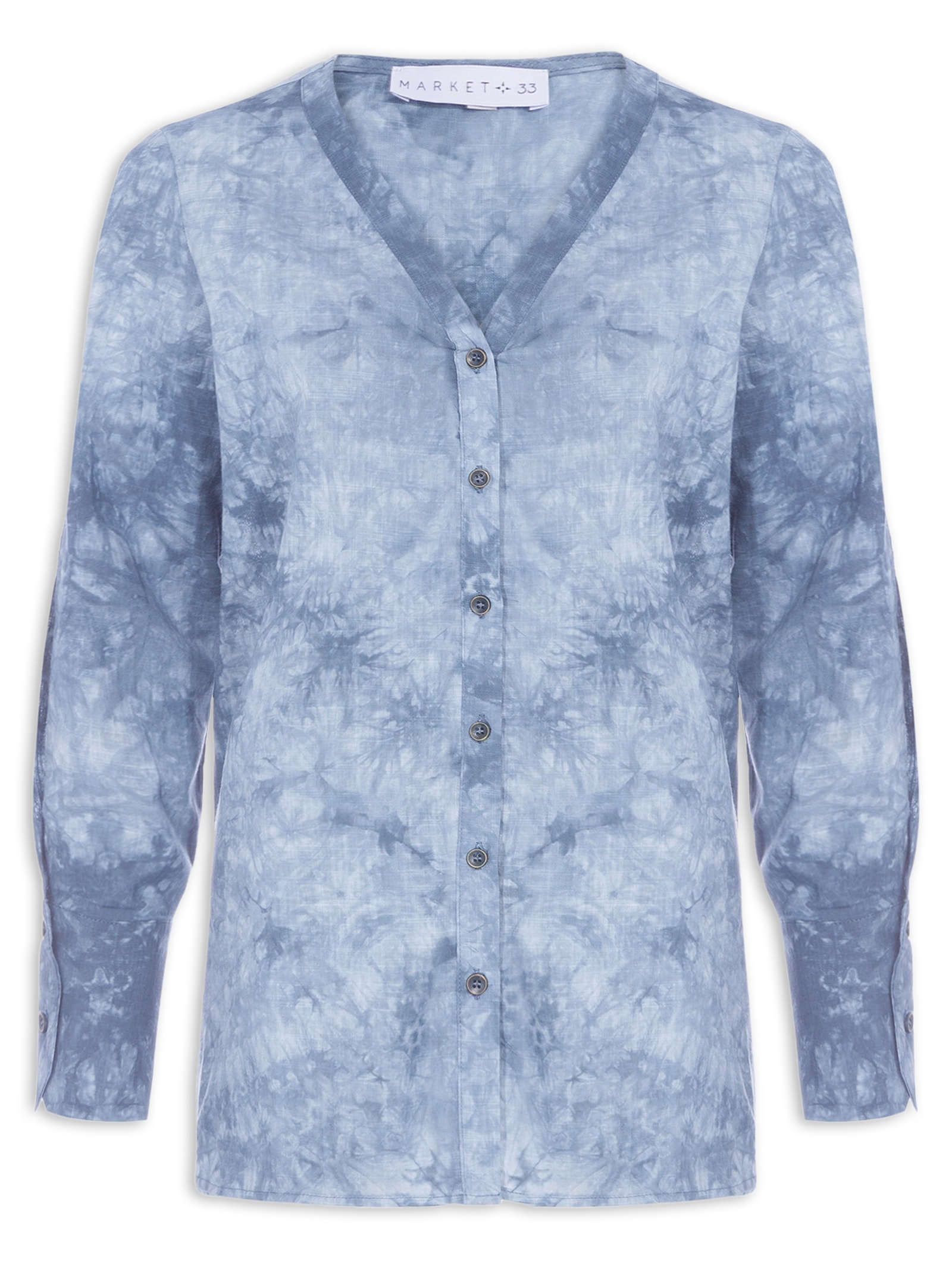 Camisa Tie Dye Azul Market 33
