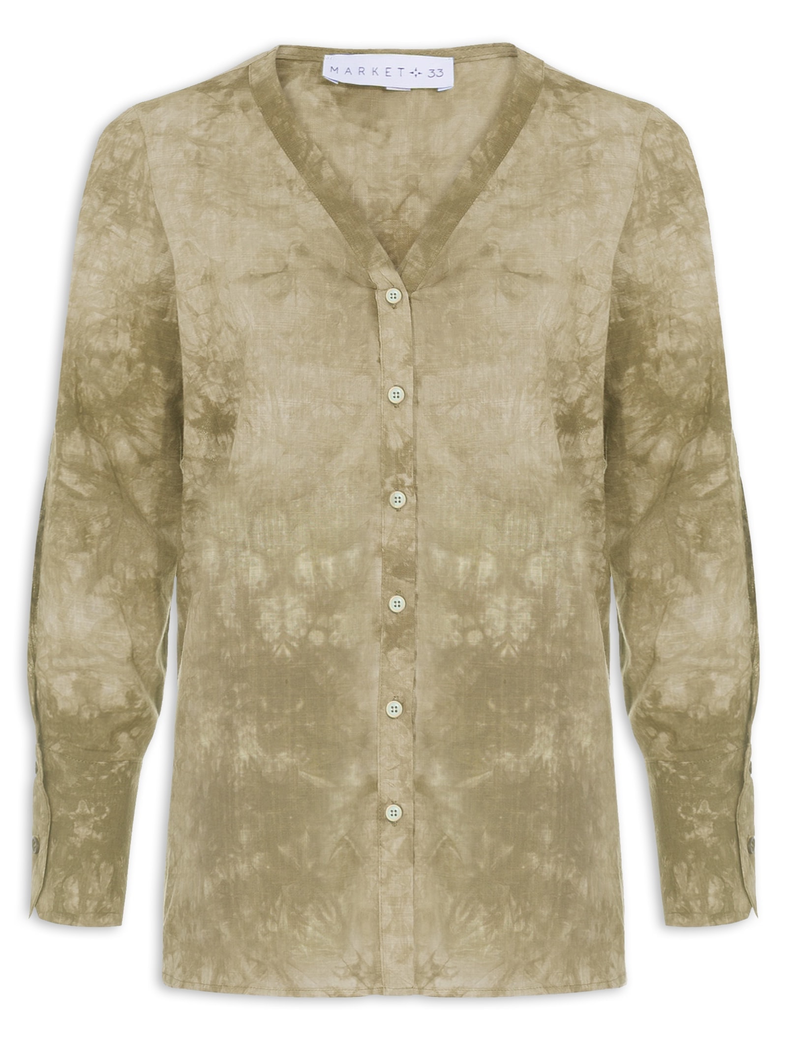Camisa Tie Dye Verde Market 33