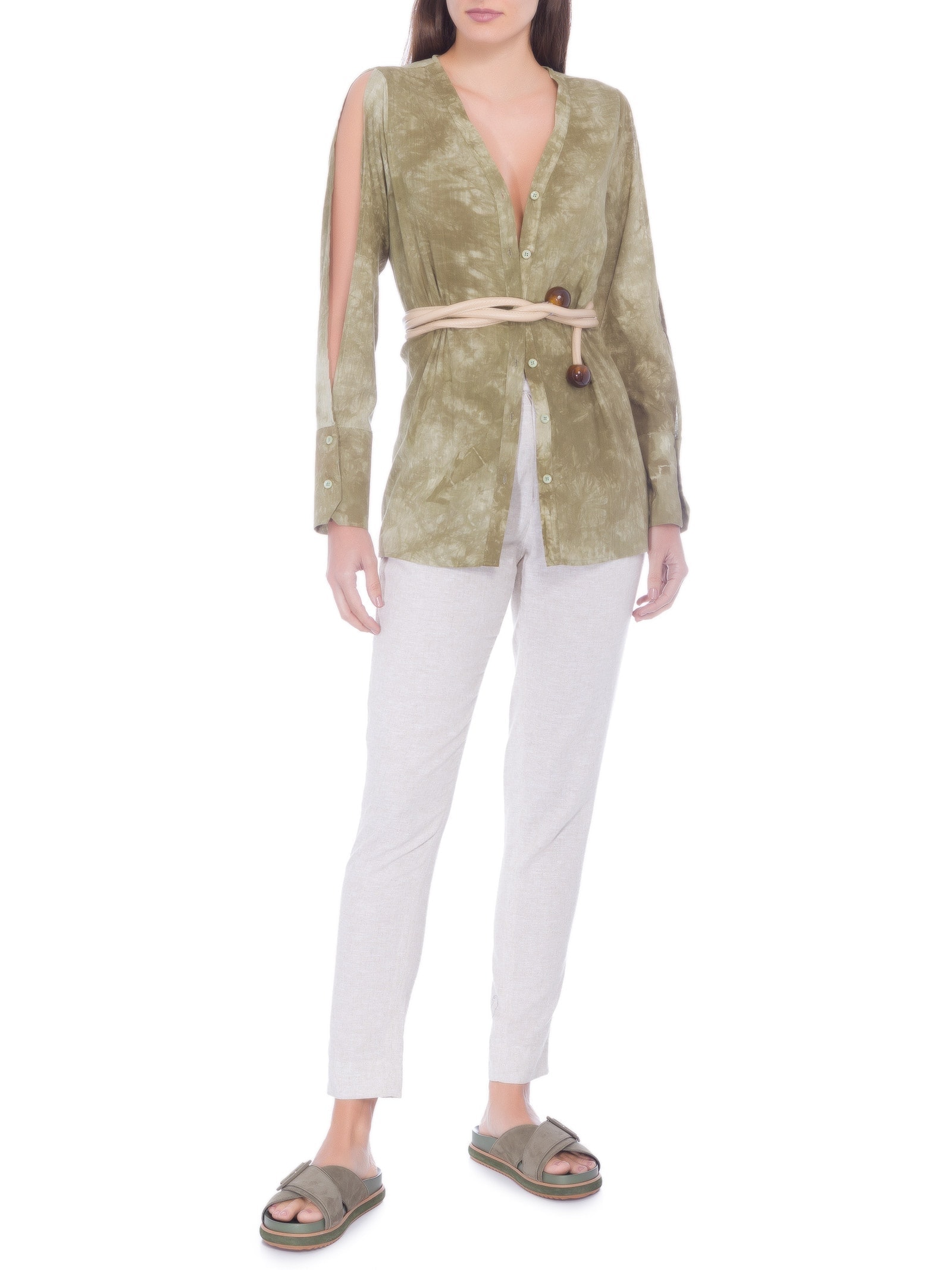 Camisa Tie Dye Verde Market 33