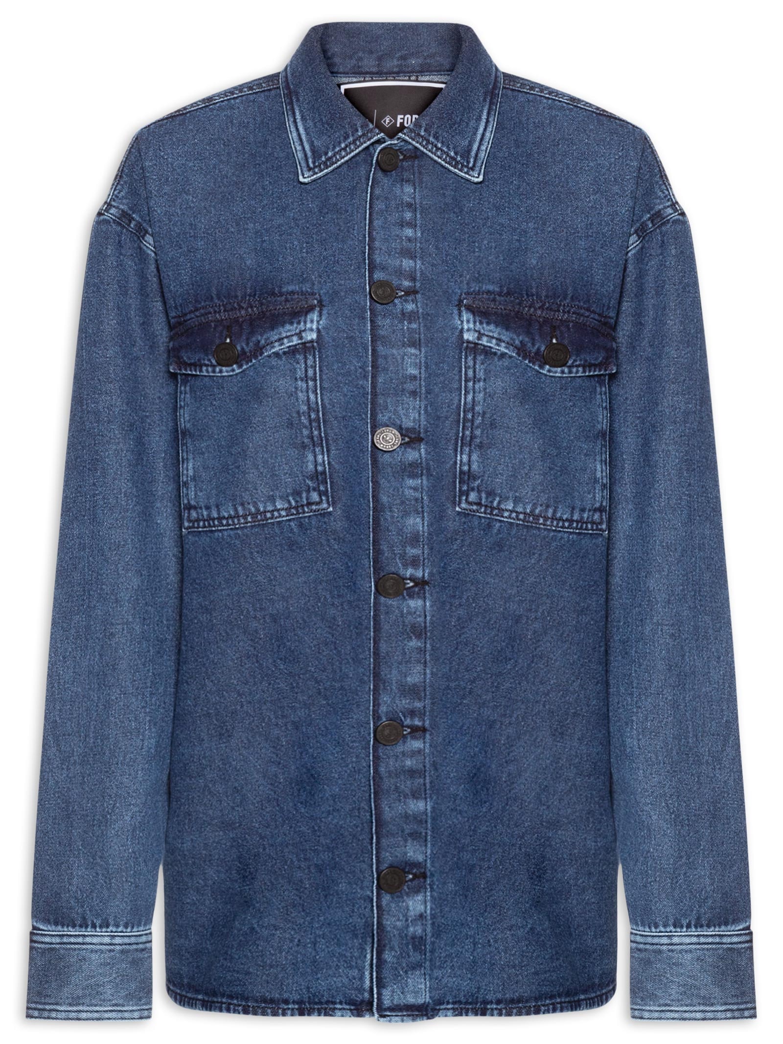 Camisa Unissex Jeans Azul Forum + Adidas