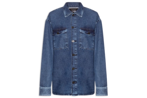 Camisa Unissex Jeans - Azul