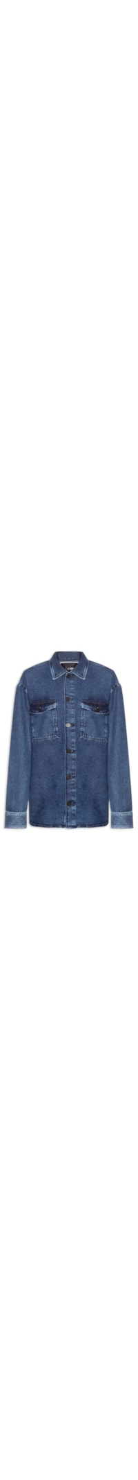 Camisa Unissex Jeans - Azul